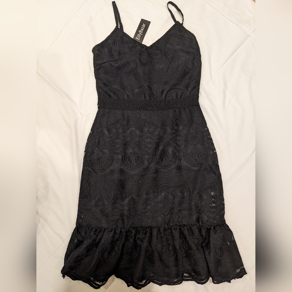 NWT SHEIN Black Dress